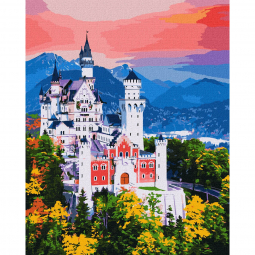 Картина по номера «Казкова Німеччина» розмір 40-50 см Ідейка КНО2814