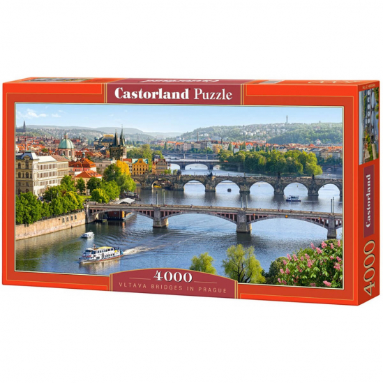 Пазлы Castorland «Мосты Влтава в Праге» 4000 эл - фото 1