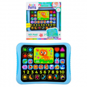 Дитячий розвиваючий планшет  «Перші знання» тварини навчання цифри кольори фігури Kids Hits КН01-002