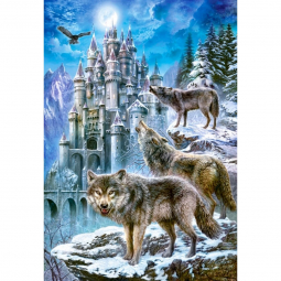 Пазлы Castorland «Волки и замок» 1500 эл