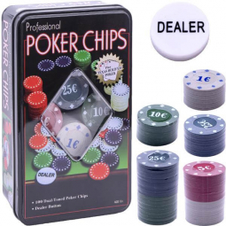 Набір для гри «Покер»100 фішок 100PC