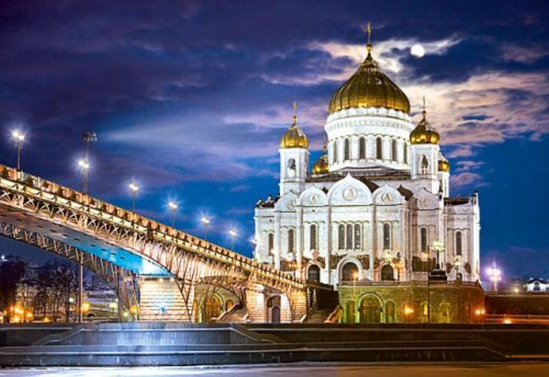 Пазлы Castorland «Храм Христа Спасителя Москва» 1500 эл - фото 1
