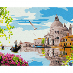 Картина по номерах «Яскрава Венеція» розмір 40-50 см Идейка КНО3620