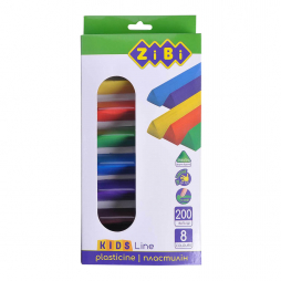 Пластилін 8 кольорів ZiBi ZB.6226