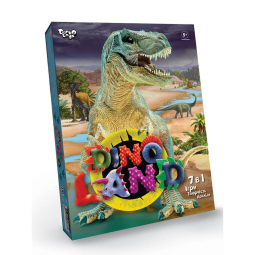Набір для креативної творчості «Dino Land 7 в 1» DankoToys DL-01-01U