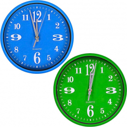 Настінний годинник «Круг кольоровий циферблат» 562j3 Х2-28(97731)