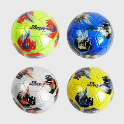 Мяч футбольний розмір №5 матеріал EVA Laser вага 300-310 грам гумовий балон С40209