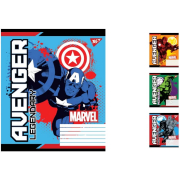 Зошитв лінію 12 аркушів 25 шт. «Avengers. Legends» Yes 765359