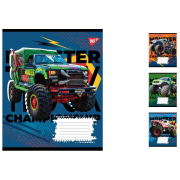 Зошитв лінію 12 аркушів 25 шт. «Monster truck championship» 1Вересня 765804