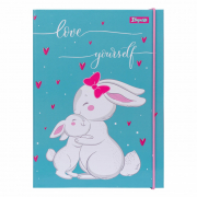 Папка для зошитів «Bunny» формат В5 картонна 1Вересня 491834