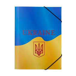 Папка на гумці «UKRAINE» формат В5 ВМ.3959-08