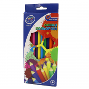 Набір кольорових олівців «Шестигранник» 12 кольорів J. Otten UA 1051Q_12