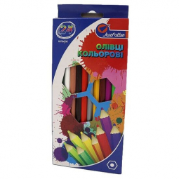 Набір кольорових олівців «Шестигранник» 24 кольори J. Otten UA 1051Q_24