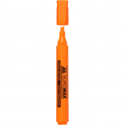 Текстовий маркер круглий помаранчевий 12 шт. BuroMax BM.8906-11