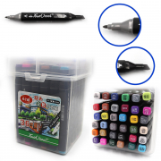 Набір скетч маркерів 36 кольорів двосторонні TouchCool 0229-36