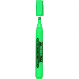 Текстовий маркер круглий зелений 12 шт. BuroMax BM.8906-04