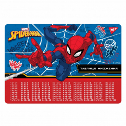 Підкладка для столу «Marvel.Spiderman» таблиця множення 492051