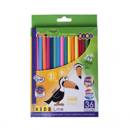 Кольорові олівці 36кольорів KIDS LINE ZiBi ZB.2417
