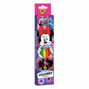 Олівці кольорові «Minnie Mouse» 6 кольорів YES 290650