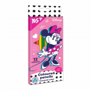 Олівці кольорові «Minnie Mouse» 12 кольорів YES 290668