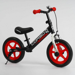 Дитчий велобіг сталева рама ручне гальмо колесо 12 EVA піна підставка для ніг підніжква CORSO 87015