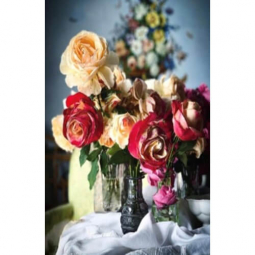 Картина алмазна мозаїка «Букет троянд» на підрамнику 30-40 см ТМ Dreamtoys Y0079