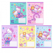 Зошит 12 аркушів в клітинку «Hello Kitty» Kite HK22-232