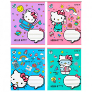 Зошит 12 аркушів в косу лінію «Hello Kitty» Kite HK22-235