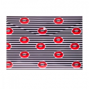 Папка-конверт пластикова «Lips» формат А4 на кнопці BuroMAX 3955-05