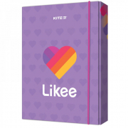 Папка для зошитів «Likee» на гумці формат В5 Kite LK22-210