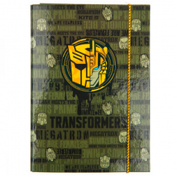 Папка для зошитів «Transformers» на гумці формат В5 Kite TF23-210