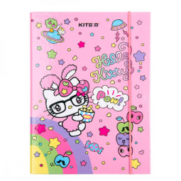 Папка для зошитів «Hello Kitty» на гумці формат  В5 Kite HK23-210