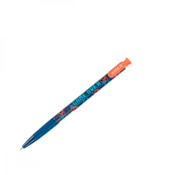 Ручка шарикова автоматична синя «Game over» Kite К21-363-02