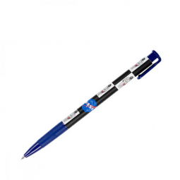 Ручка шарикова автоматична синя «Nassa» Kite NS21-363