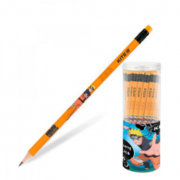 Олівець простий НВ з гумою Kite NR23-056