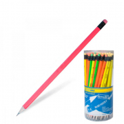 Олівець простий НВ «NEON» з гумою BuroMAX  ВМ8520
