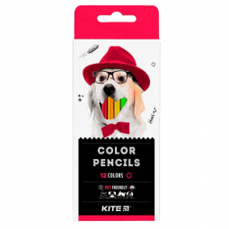 Олівці 12 кольорів «Dogs» Kite K22-051-1