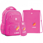 Набір рюкзак шкільний пенал сумка для взуття Kite SET_LK22-773S