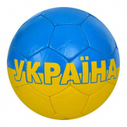 Мяч футбольний «Україна» розмір 5 матеріал PU вага 420 г товщина 1.4 мм 2500-260