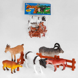 Набір домашні тварини 8 фігурок аксесуари Н640