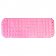 Килимок до ванної кімнати на присосках розмір 35-95 см Ніжно рожевий MEGAZayka 0901нежнороз