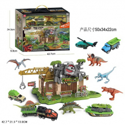 Ігровий набір Парк з динозаврами та машинками SQ80192-1