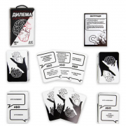 Настільна карткова гра розважальна «Дилема» укр мовою Strateg 30397