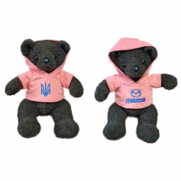 Мяка іграшка «Ведмідь Фреді» розмір 45 см 0320 розовая кофта