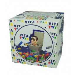 Іграшка-конструктор дитяча Пікселі «Бос У» 606 деталей розмір деталей 0,9 см VITA TOYS VTK0123