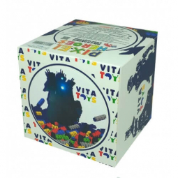 Іграшка-конструктор дитяча Пікселі «Містер Камера» 454 деталі в VITA TOYS VTK0124
