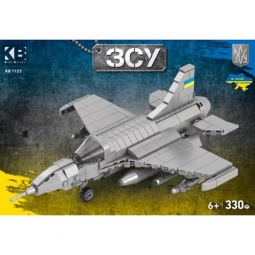 Конструктор «Військовий літак» 330 деталей Limo Toy KB 1123