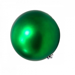 Шар елочный пластиковый зеленый 0980-25MGR