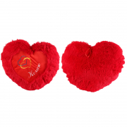 Мягкая игрушка сердце Люблю размер 50 см Кохаю