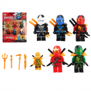 Фігурки Ninjago 6 героїв HS-5268